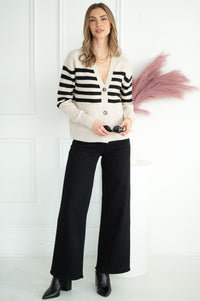 STANLEY STRIPE CARDIGAN
