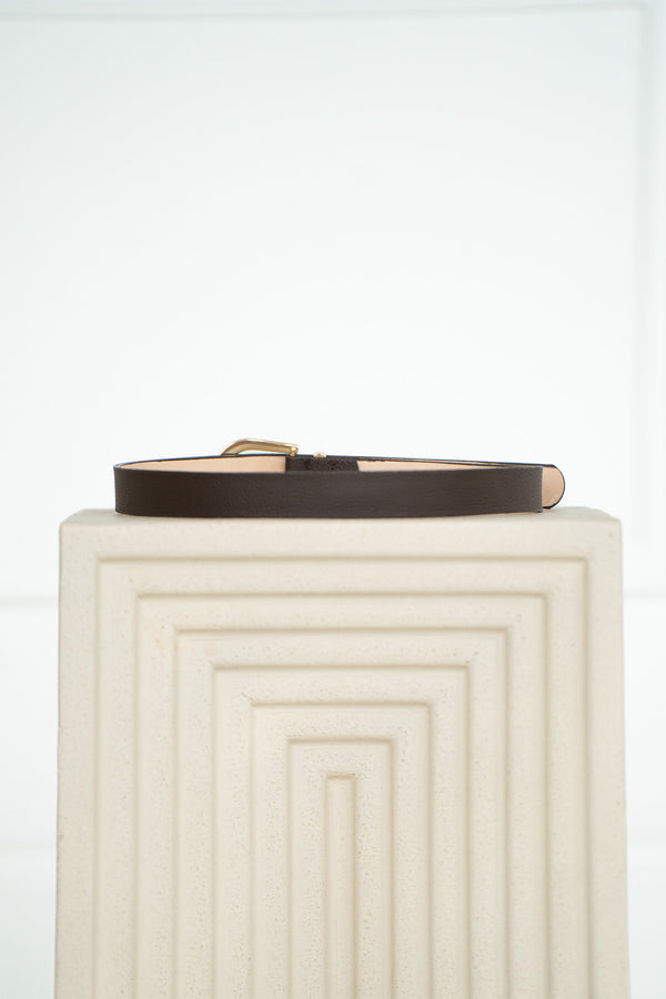 LYSANDER GENUINE LEATHER BELT-BR