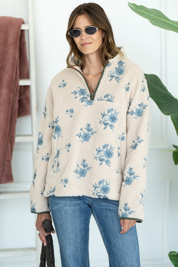 FALL RIGHT ANORACK EMBROIDERED JACKET