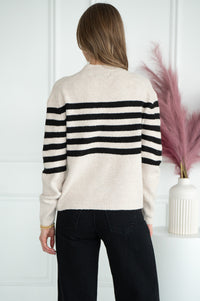 STANLEY STRIPE CARDIGAN