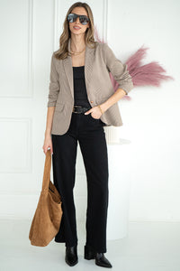 LONI HOUNDSTOOTH BLAZER