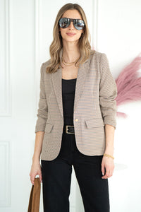 LONI HOUNDSTOOTH BLAZER