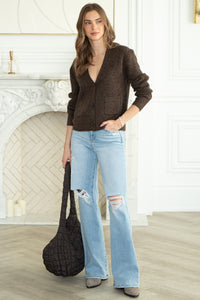 BRAXTON CARDIGAN-BR