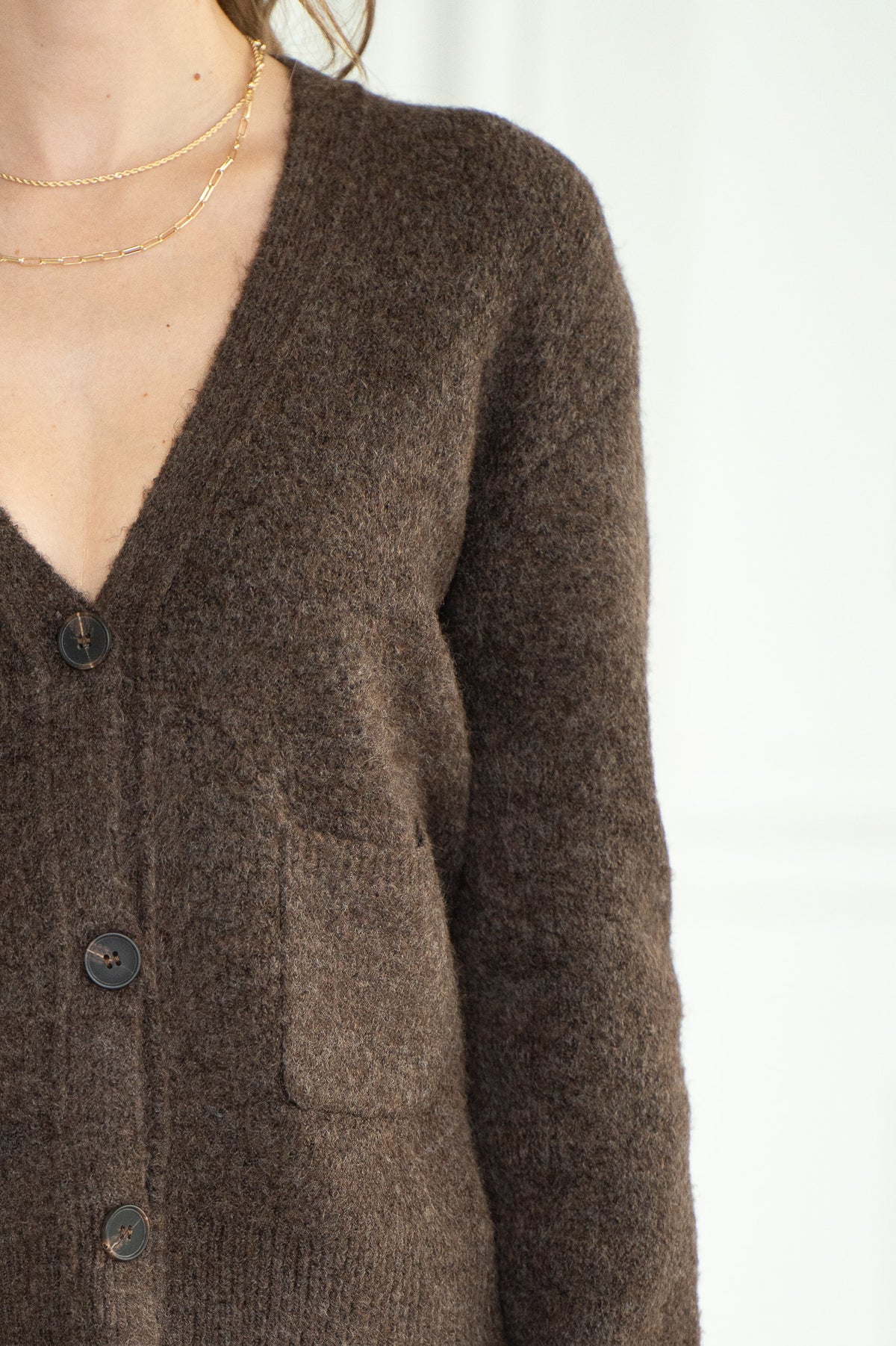 BRAXTON CARDIGAN-BR