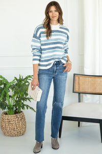 LUCKY STRIPE SWEATER