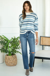 LUCKY STRIPE SWEATER