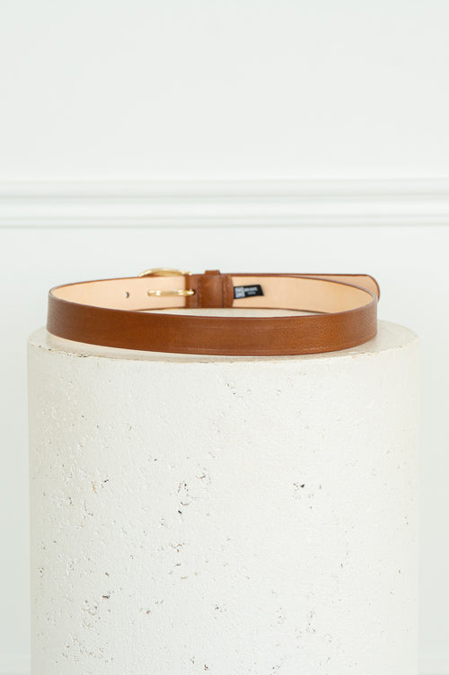 DOMINI LEATHER BELT-TA