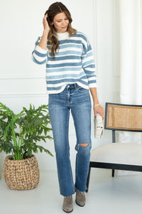 LUCKY STRIPE SWEATER
