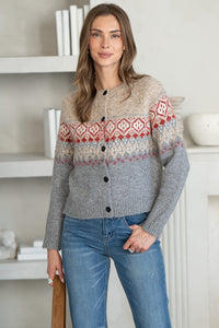 KENNY FAIRISLE CARDIGAN