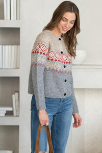KENNY FAIRISLE CARDIGAN
