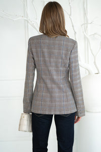 IMANI PLAID BLAZER