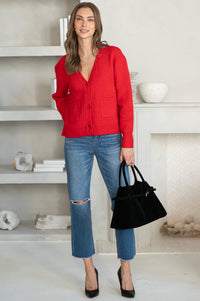 BRAXTON CARDIGAN-RD