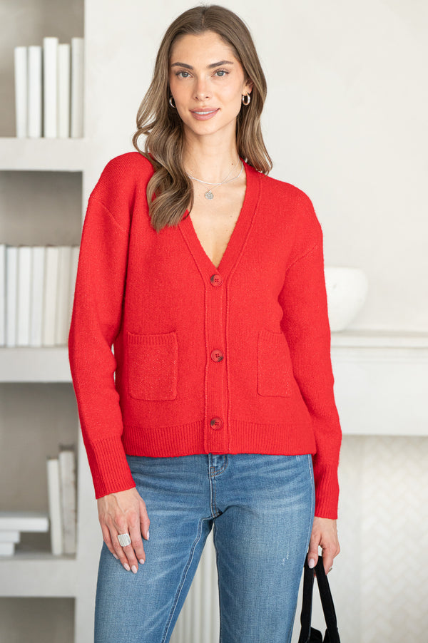 BRAXTON CARDIGAN-RD