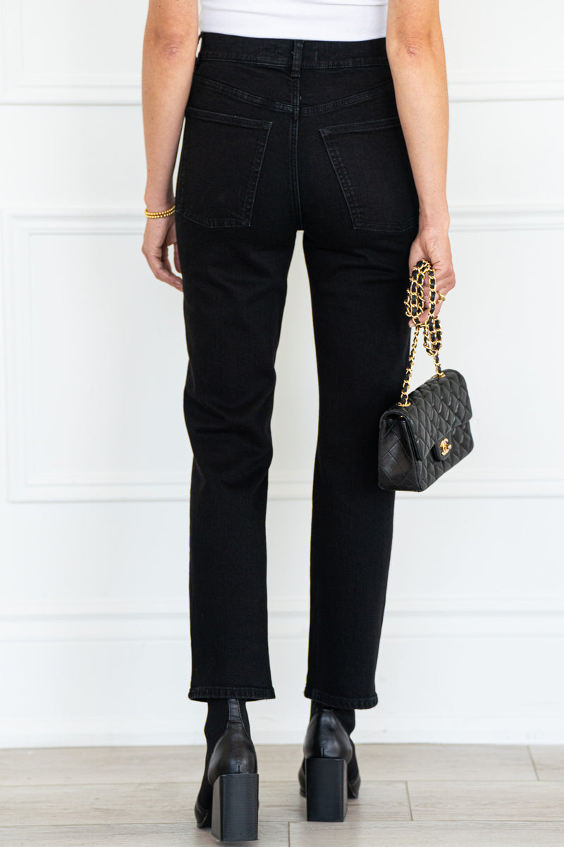 ASE STRAIGHT LEG JEANS-BK