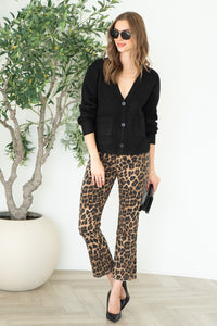 BRAXTON CARDIGAN-BK