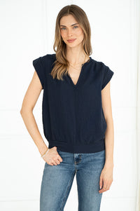 ALEX COTTON GUAZE TANK