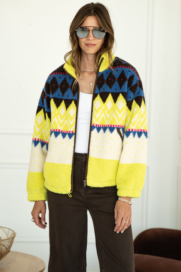 SOMETHING ABOUT YOU SHERPA JACKET