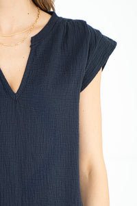 ALEX COTTON GUAZE TANK