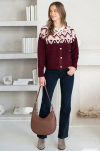 OZZY FAIRISLE CARDIGAN