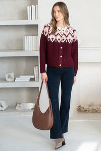OZZY FAIRISLE CARDIGAN