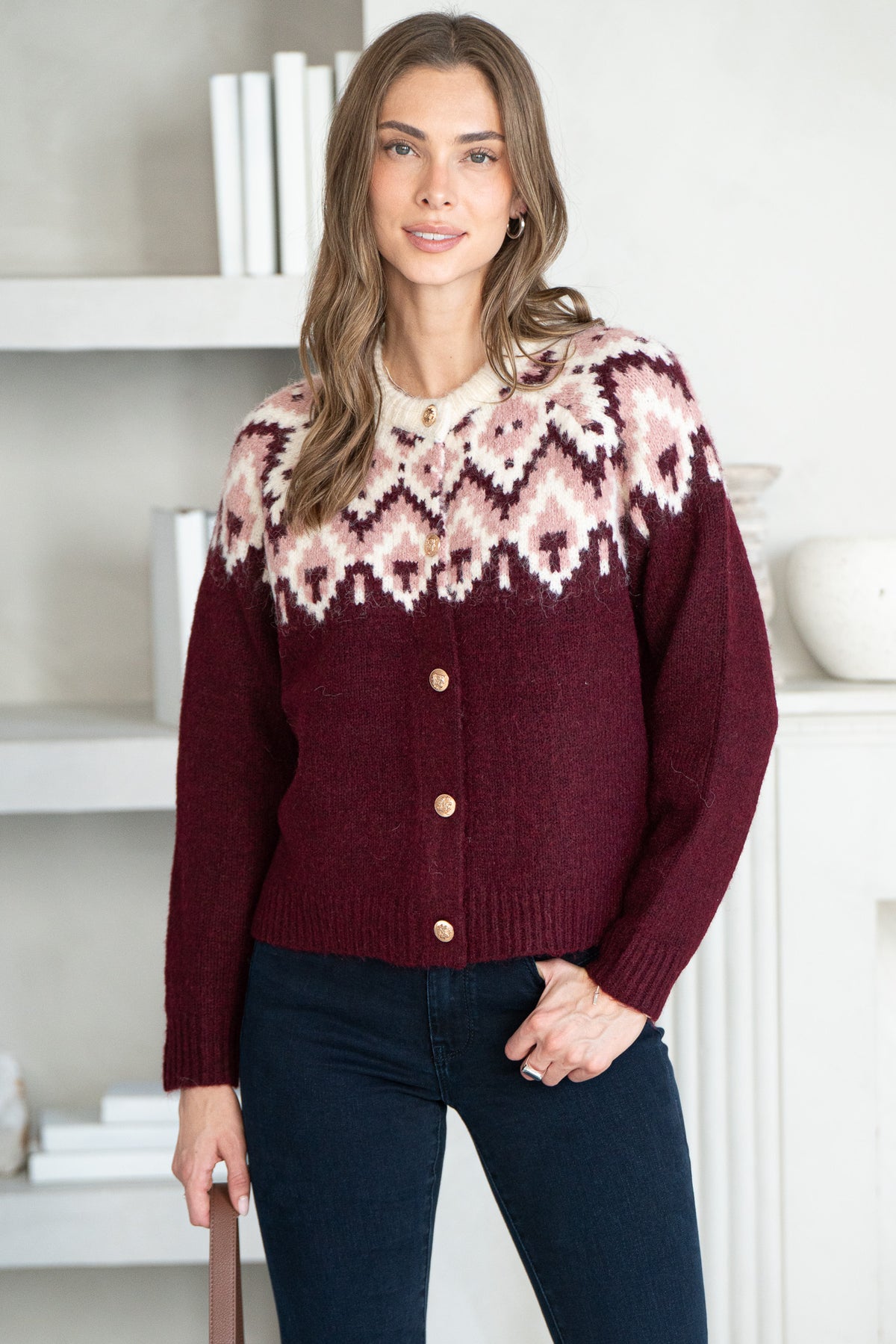 OZZY FAIRISLE CARDIGAN