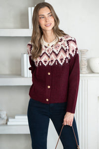 OZZY FAIRISLE CARDIGAN