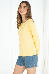 TRENT COTTON L/S TEE-YL