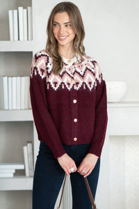 OZZY FAIRISLE CARDIGAN