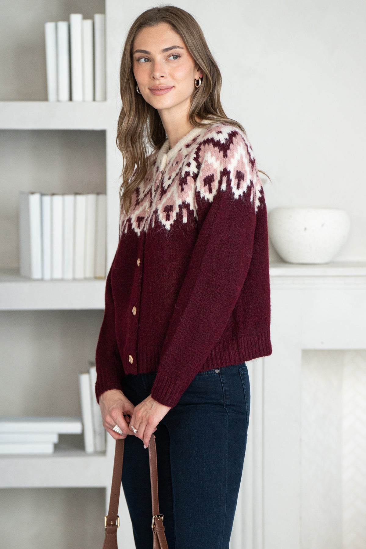 OZZY FAIRISLE CARDIGAN