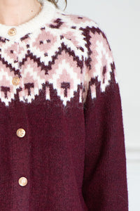 OZZY FAIRISLE CARDIGAN