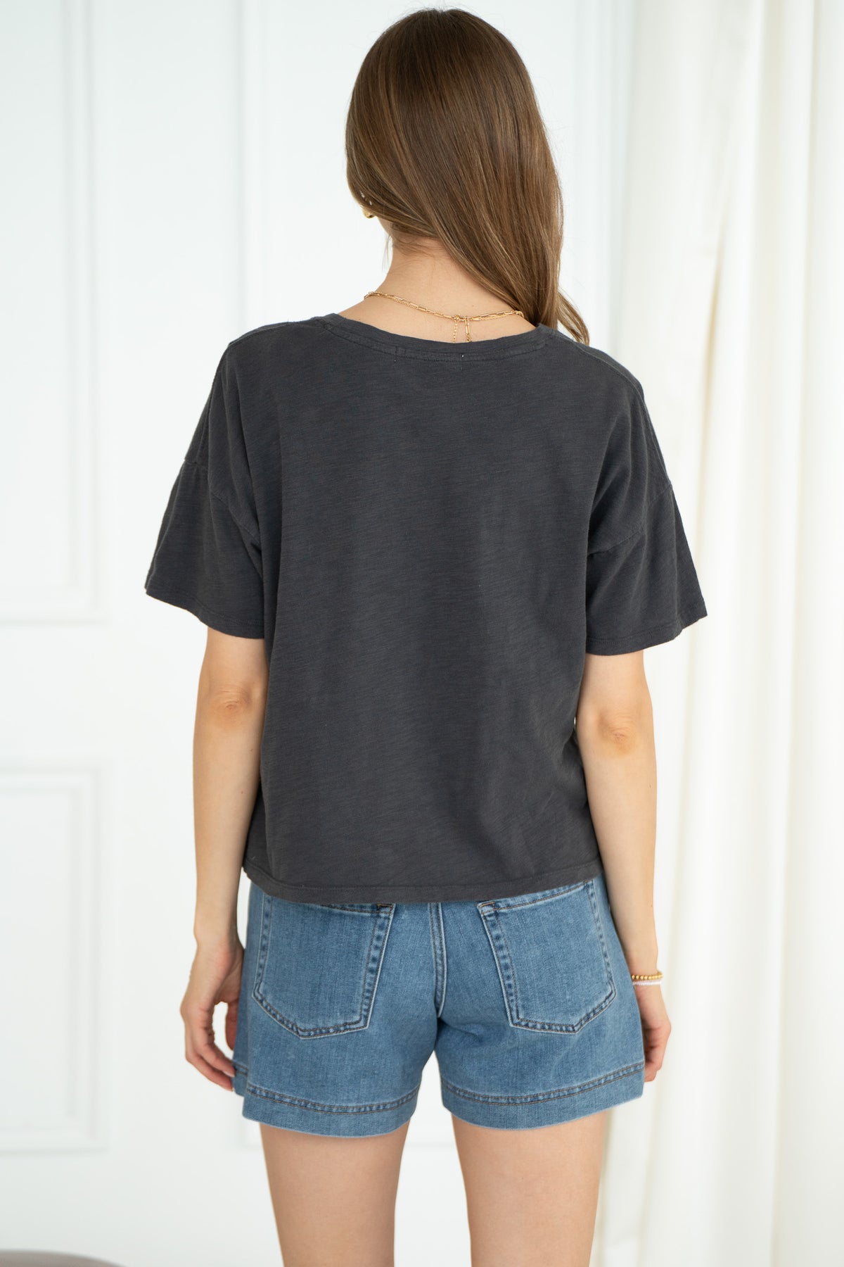 RYDER DROP SHOULDER TEE-CH