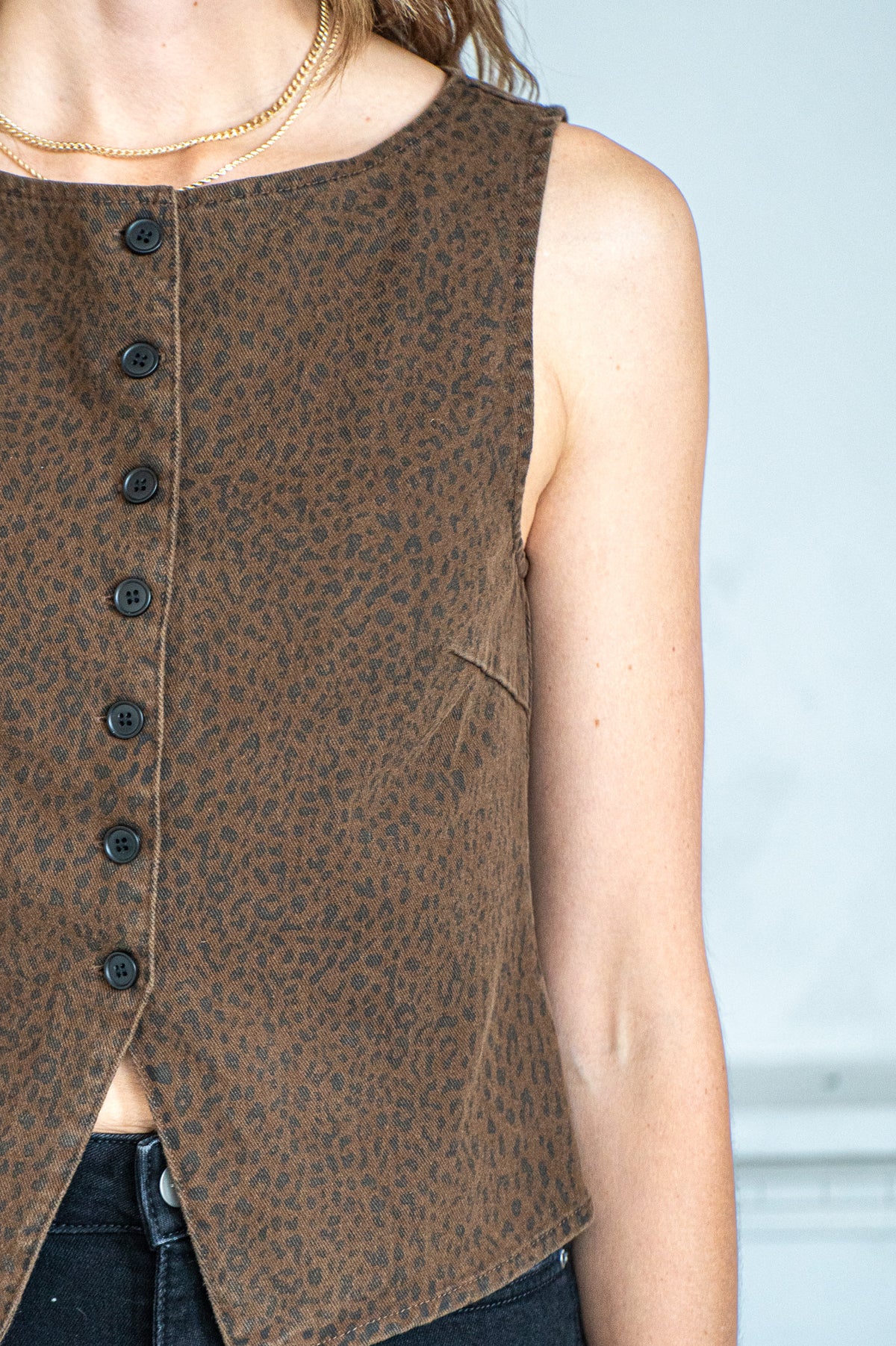 DREAMCATCHER LEOPARD VEST