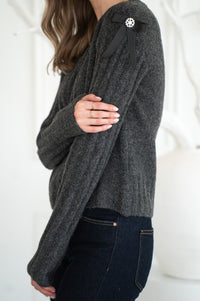 JOEY BOW DETAIL SWEATER