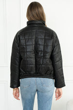 DION FAUX LEATHER JACKET