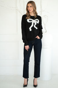 AMBROSE BOW SWEATER