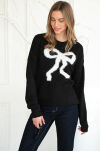 AMBROSE BOW SWEATER