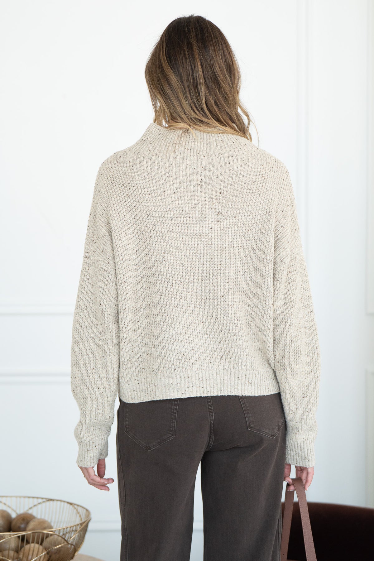 EVOLET FLECK SWEATER