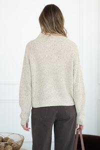 EVOLET FLECK SWEATER