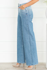 NCE WIDE LEG JEANS