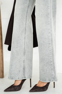CHERYL WIDE LEG JEANS IN GREY