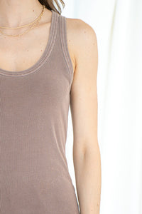 NIRO SOFT RIBBED TANK-BR