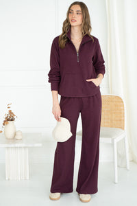 RUNE LUXURY QUARTER ZIP SWEATSHIRT-WI