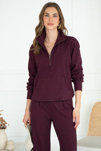 RUNE LUXURY QUARTER ZIP SWEATSHIRT-WI