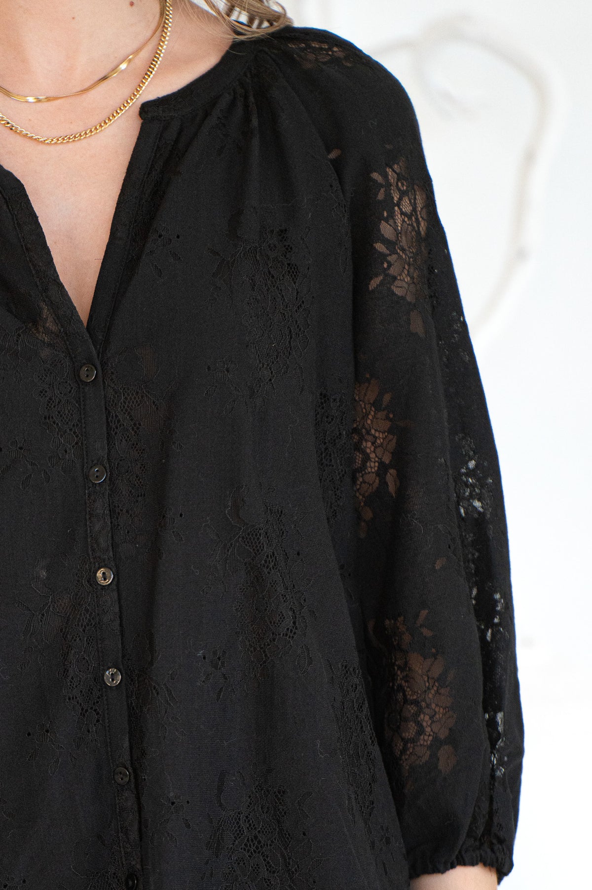 HOLT LACE BLOUSE