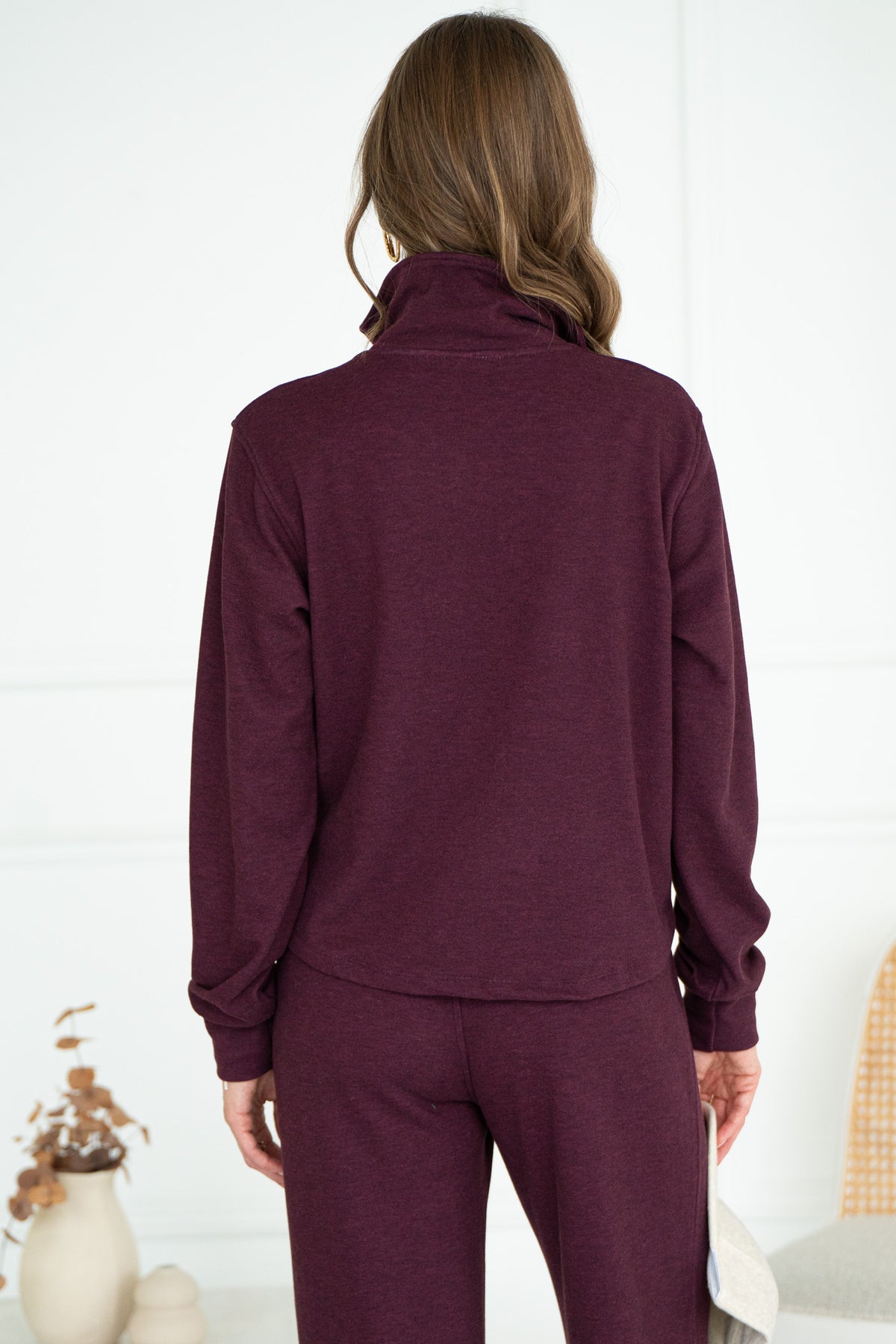RUNE LUXURY QUARTER ZIP SWEATSHIRT-WI
