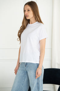 LANDRY COTTON TEE-WH
