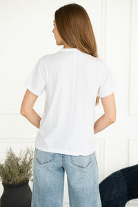 LANDRY COTTON TEE-WH