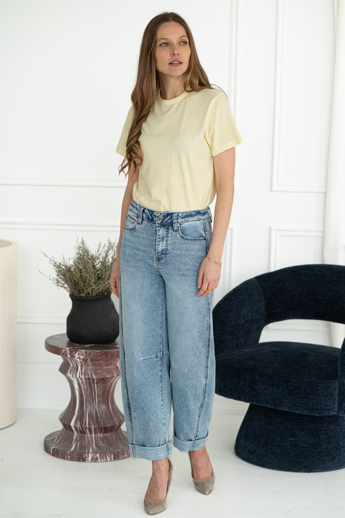 LANDRY COTTON TEE-YL