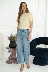 LANDRY COTTON TEE-YL