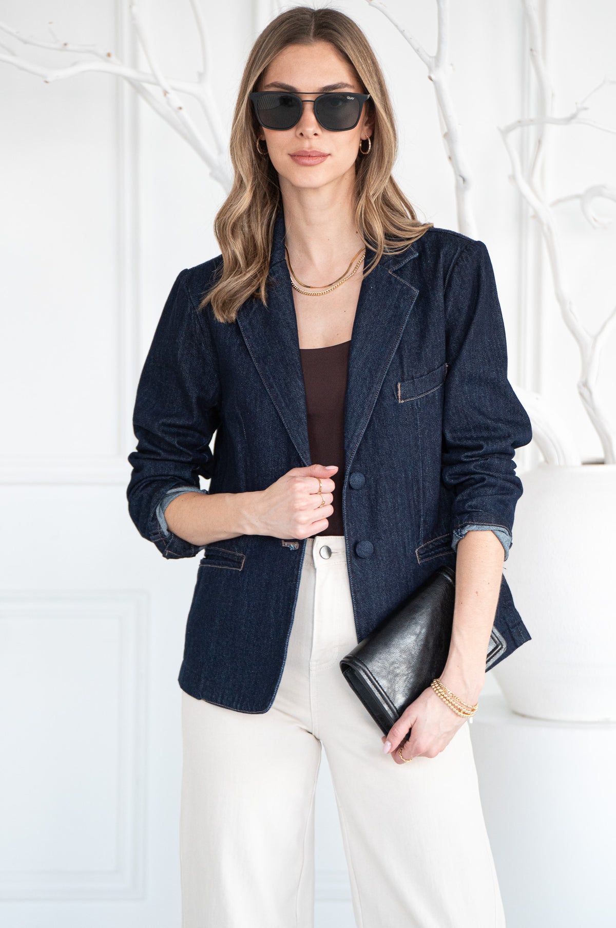 ARISTIDE DENIM BLAZER